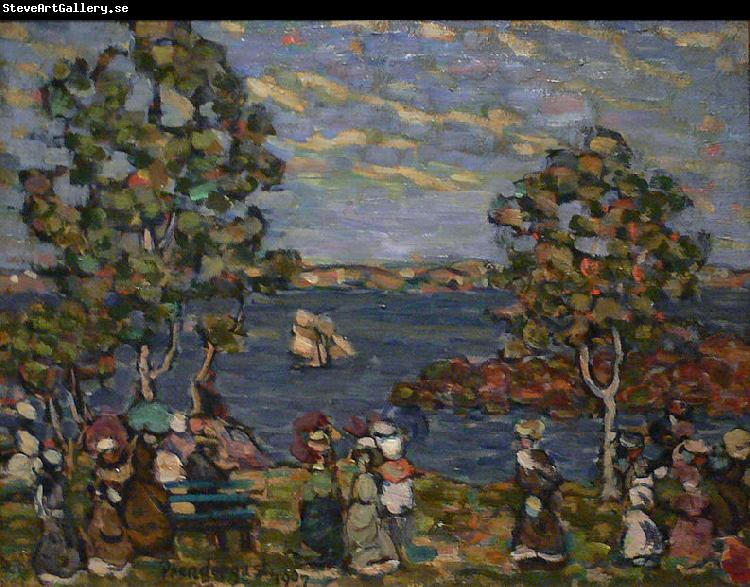 Maurice Brazil Prendergast Seashore, Crepuscule